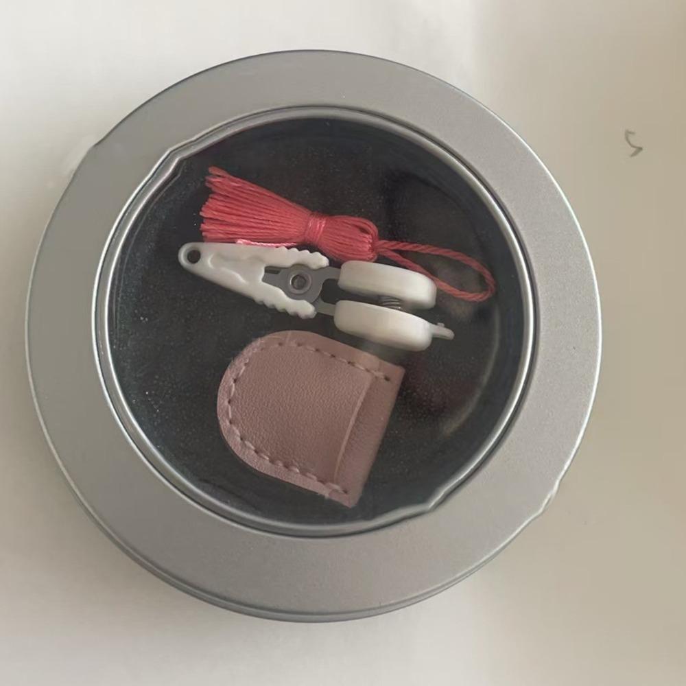 Creative Art Mini Scissor with Protective Cover Straight Tip Sewing Small Scissor Small Sewing Embroidery Supplies