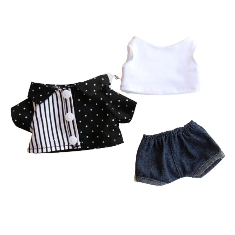 Мультяшный узор 20 см кукольная одежда хлопковая кукольная одежда комбинезон для кукол костюм аксессуары для кукол