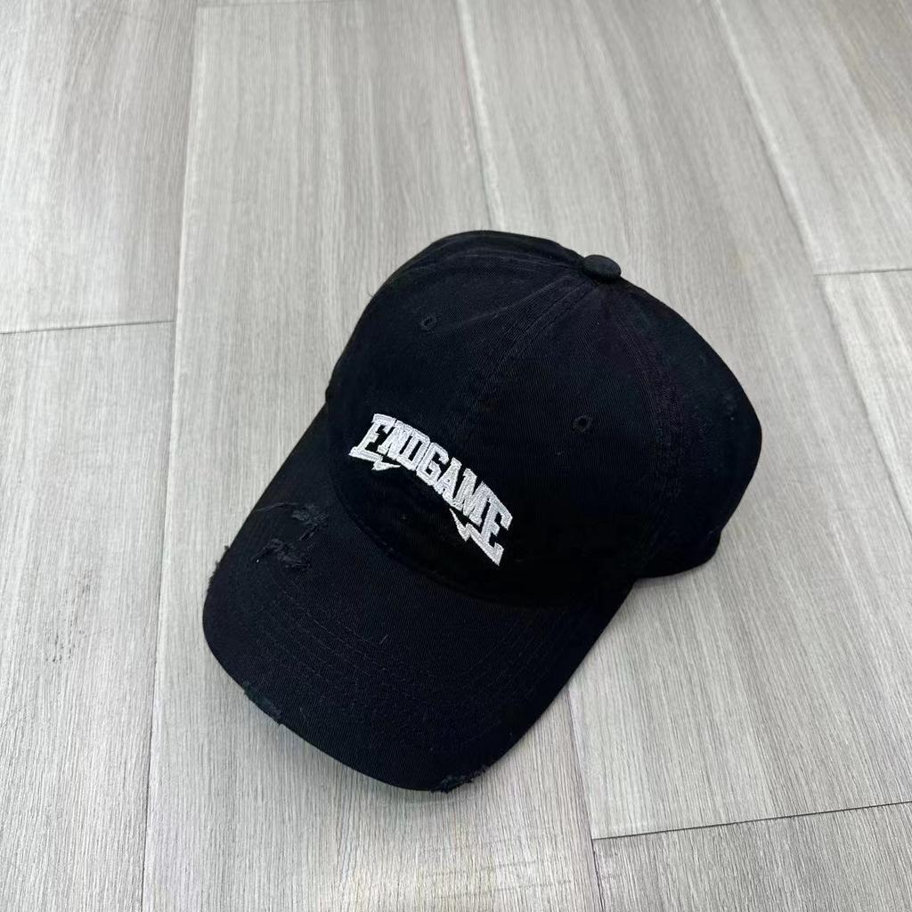 Шляпа женская весенне-летняя новая трехмерная вышитая буква полированная бейсболка мужская парная повседневная универсальная кепка с загнутыми полями