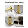 Replacement Furniture Legs Adjustable Cupboard Sofa Chair Feet  Furniture Accessories