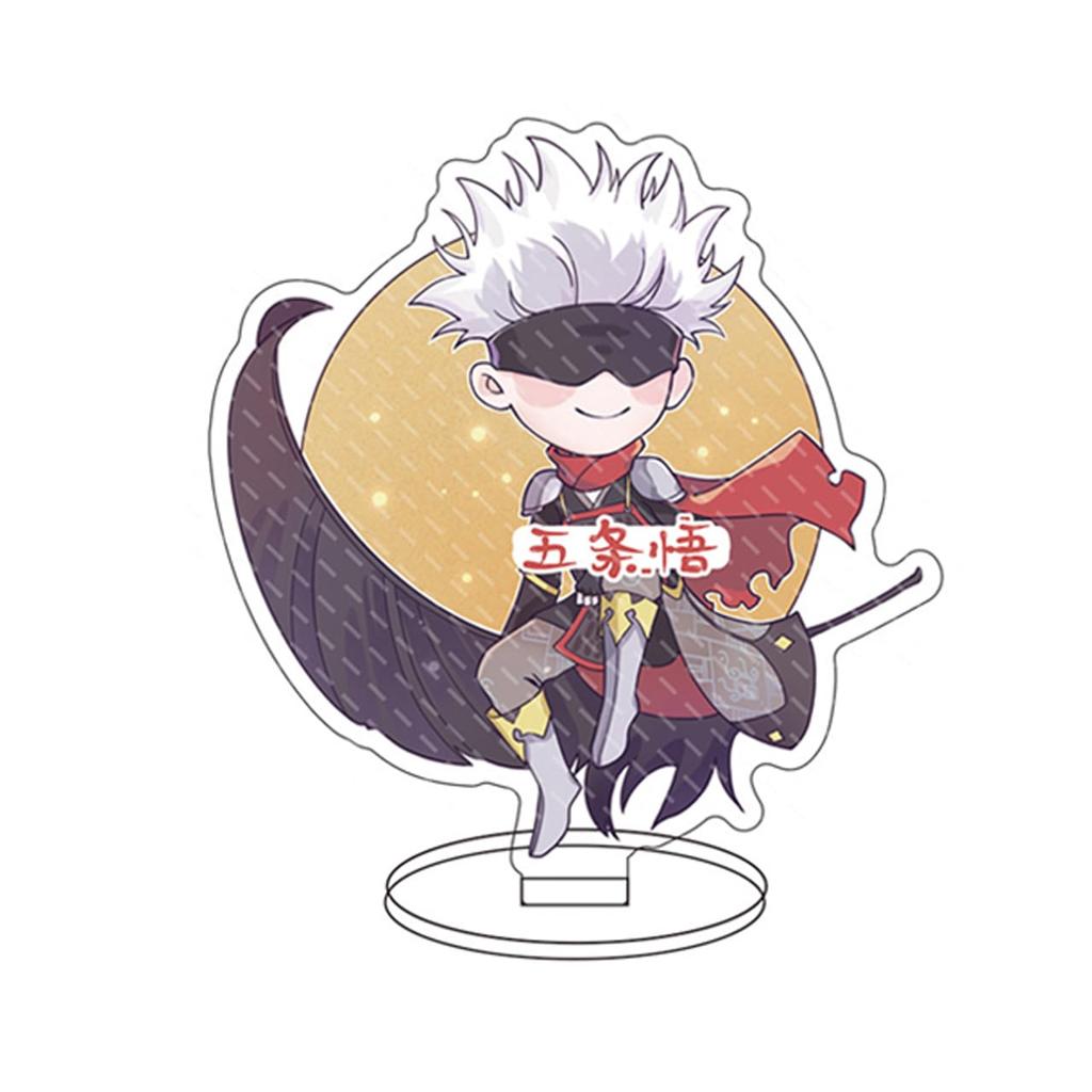 YIFUO Jujutsu Kaisen Acrylic Stand Jujutsu Goods Satoru Gojo Yuujin Kojo Megumi Fushiguro Inubakutoge Natsuyu Ketsu Yuta Otokotsu Double Sided Su