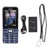 Big Button Cell Phone 2.4in Screen GSM Network 3 Card Slot Video Blutooth FM Radio Basic Cell Phone