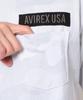 Мужская футболка Avirex с коротким рукавом Fatigue, размер S, 809 Черный/Камуфляж