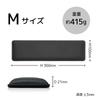 Archiss Wrist Rest Premium Wrist Rest Nu Premium Wrist Rest New Ш360 x В100 x Г21 мм (М ±3мм) AS-PRWRN-BKM