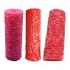 1Pc/1 Set Polymer Clay Flower Texture Roller Pottery Clay Modeling Patterned Roller DIY Household Ceramic Slab Clay Tile Textured Embossing Tools