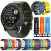 QuickFit 26mm 22mm Watch Band for Garmin Instinct E 3 2X 2 45mm 50mm Solar Soft Silicone Sport Wristband SmartWatch Strap