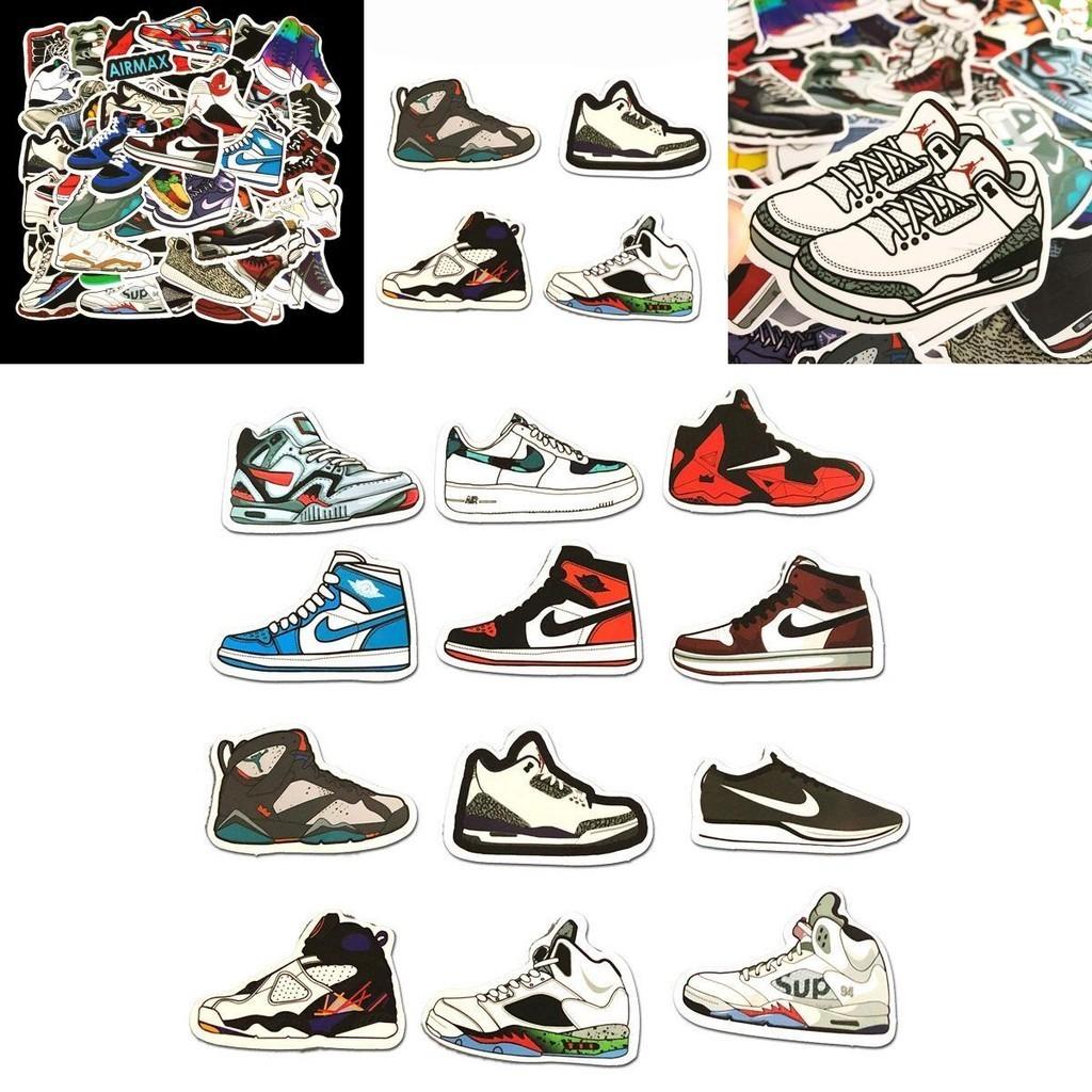 High-quality Pvc Waterproof Basketball Shoe Stickers For Personalized Tagging And Decorating