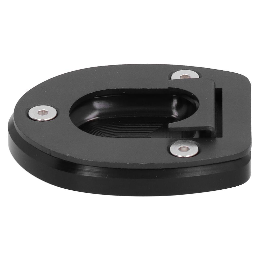 Motorcycle Kickstand Pad Side Stand Enlarger Plate Fit for Vespa GTS 250 300 2013‑2019Black