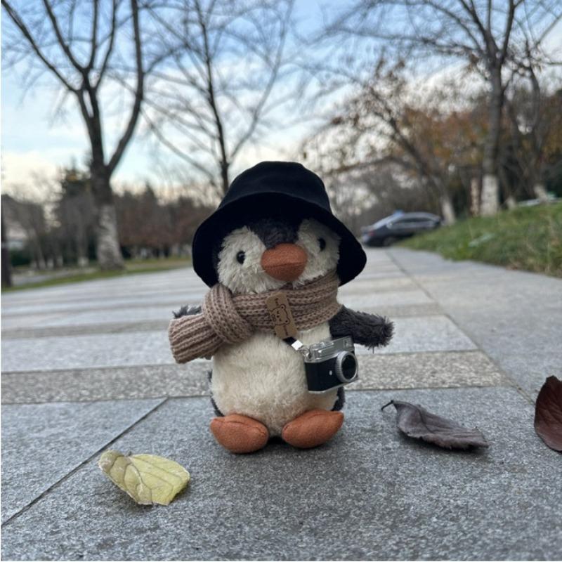 Новая Пингвин Сумка Украшение Плюшевая Игрушка Подарок Брелок Милая Кукла Подвеска Прекрасные Куклы Пингвины Праздник День Рождения Подарок