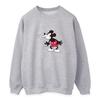 Womens/Ladies Mickey Mouse Tongue Sweatshirt