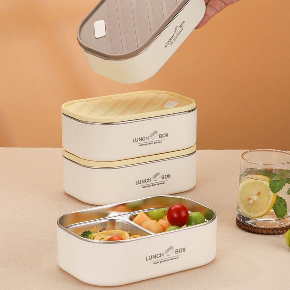 Detachable Insulated Lunch Box Microwaveable Kitchen Storage Box Food Storage Container  Worker
