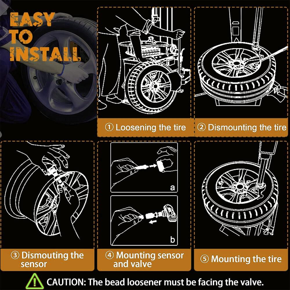 2PCS TPM TIRE Pressure Sensor For BMW Motorcycle R1200GS 8532731 36318532731