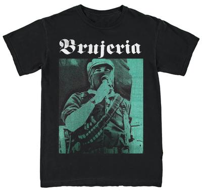 Винтажная футболка с коротким рукавом группы Brujeria, размеры S-4XL