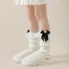 Lace Mid Calf Stacking Socks Y2K Girl Leg Cover New Girls Lolita Lace Sock Cover  Girls