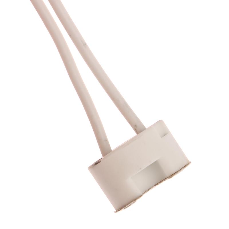 10 шт. MR16 G5.3 Разъем для цоколя лампы Кабель Патрон для лампы Керамический держатель Фитинг для лампы MR16 Фиксирующий держатель 10 см Силиконовый кабель