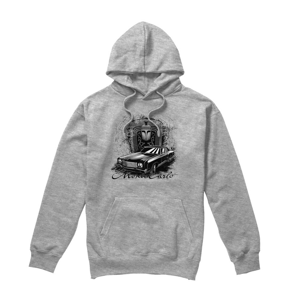 Chevrolet Unisex Adult Monte Carlo Drawing Hoodie