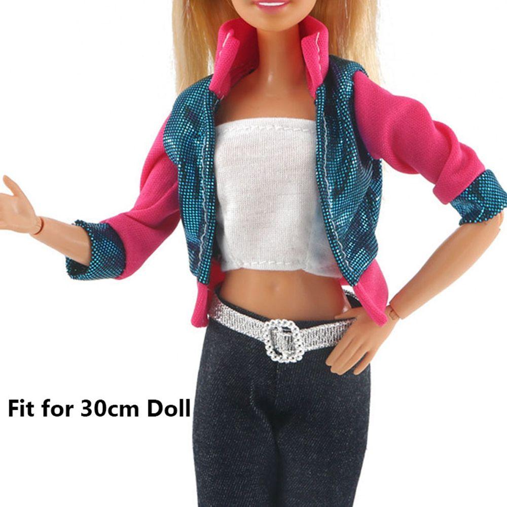 Новейшая одежда для девочек 2021 года, платья для кукол, повседневная одежда, аксессуары для кукол