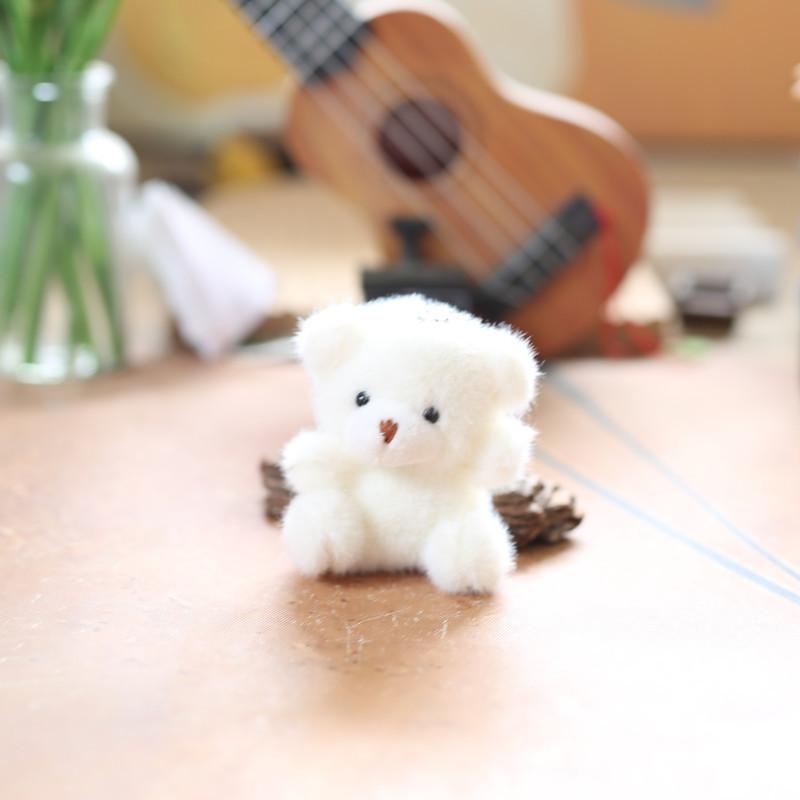 Милый Плюшевый Брелок в виде Кролика, Медвежонка, Зайчика из ПП Хлопка, Детский, Взрослый, Украшение, Рюкзак