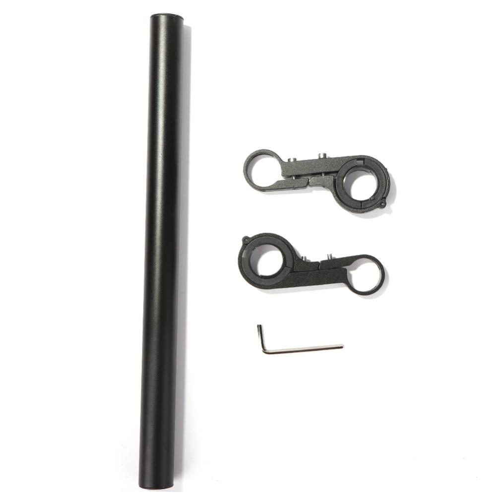 1 Set Holder Bike Riser Adapter Extender Holder Extension Horn Light Mount Holder Handlebar Men