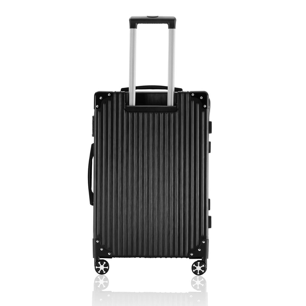 Чемодан с застежкой-молнией TSA Lock Дорожный деловой чемодан Бесшумные ролики Легкий Pref-Inno Carry-on