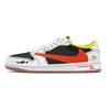 Travis Scott X Air Jordan 1 Винтажные Баскетбольные Кроссовки Унисекс Низкие Красные DZ4137-700(Команда1381-)