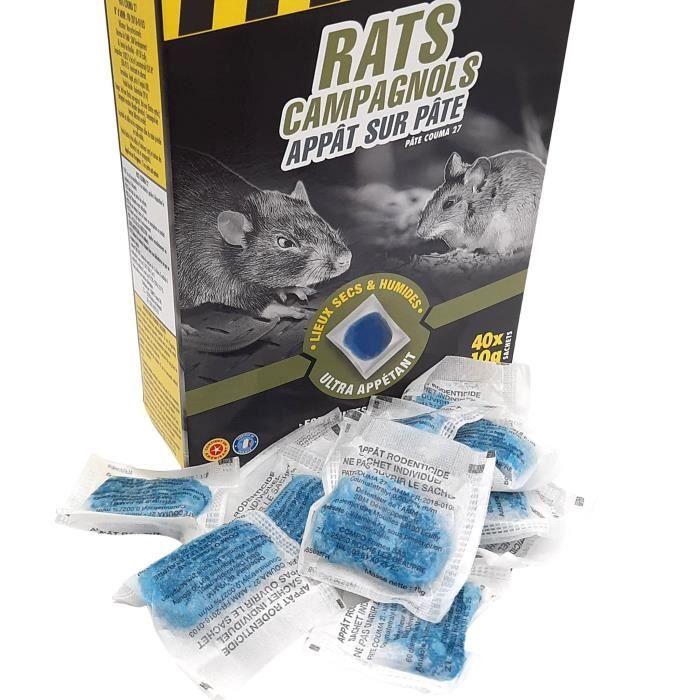 Barriere a rongeurs raticide - maxi format 400g