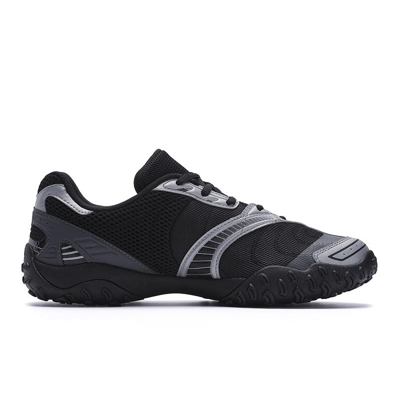 Fila Echappe 2 Балетки Модные Трендовые Универсальные Простые Классические Прочные Дышащие Низкие Повседневные Туфли Мужская Обувь Черный Серый Серебристый F12M522146FBG