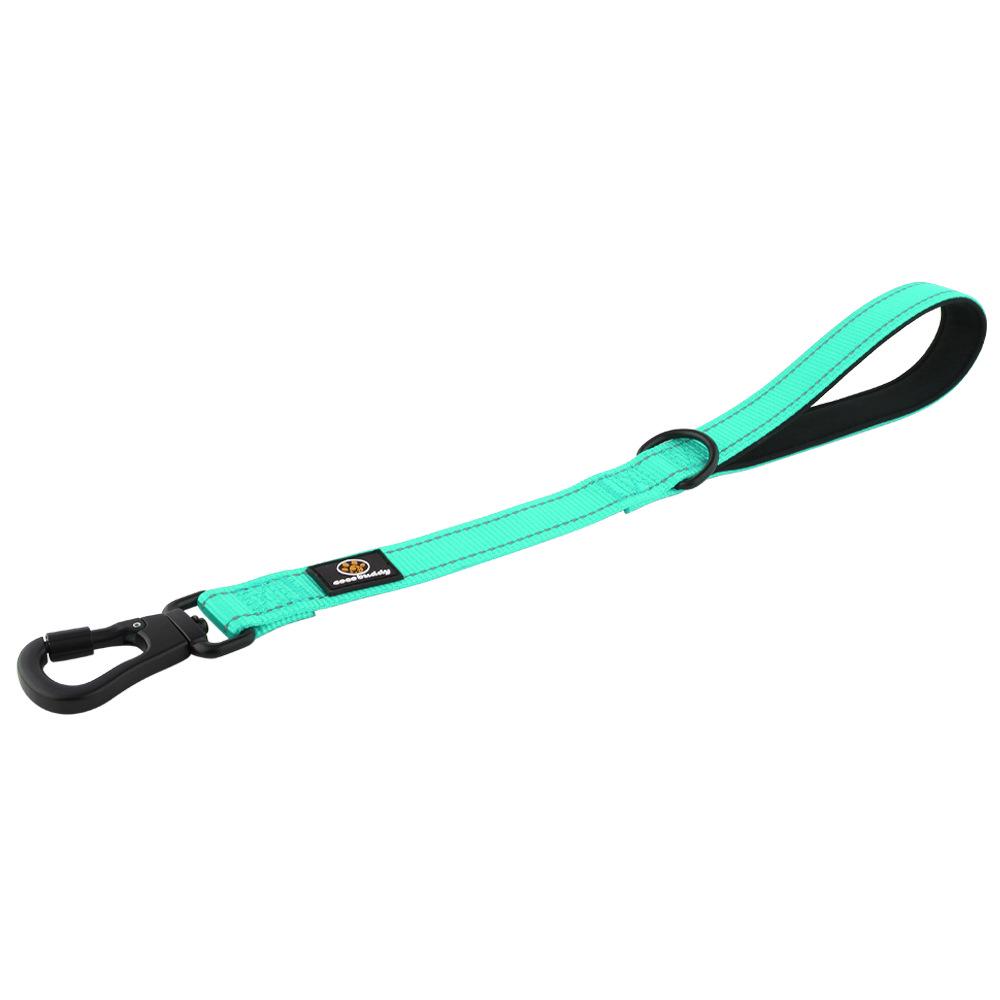 Короткий поводок для дрессировки из нейлона для средних и крупных собак - прочный тяговый трос