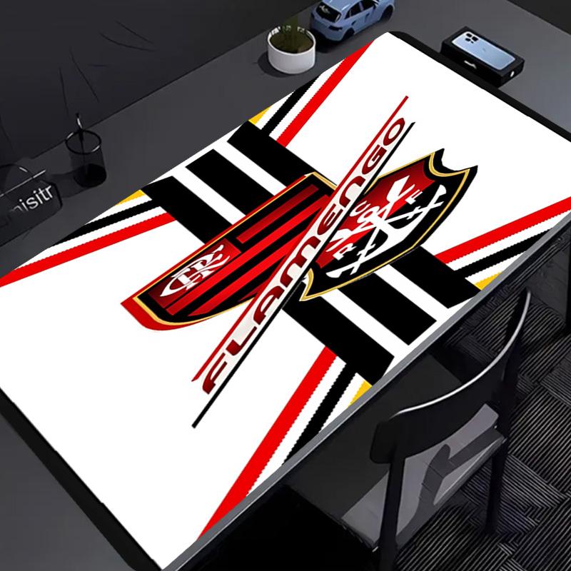 Clube de Regatas do Flamengo Mouse Pad - Non-Slip Rubber Base, Smooth Surface for Work,Gaming,Office,And Home Use, Desk Mouse Pad