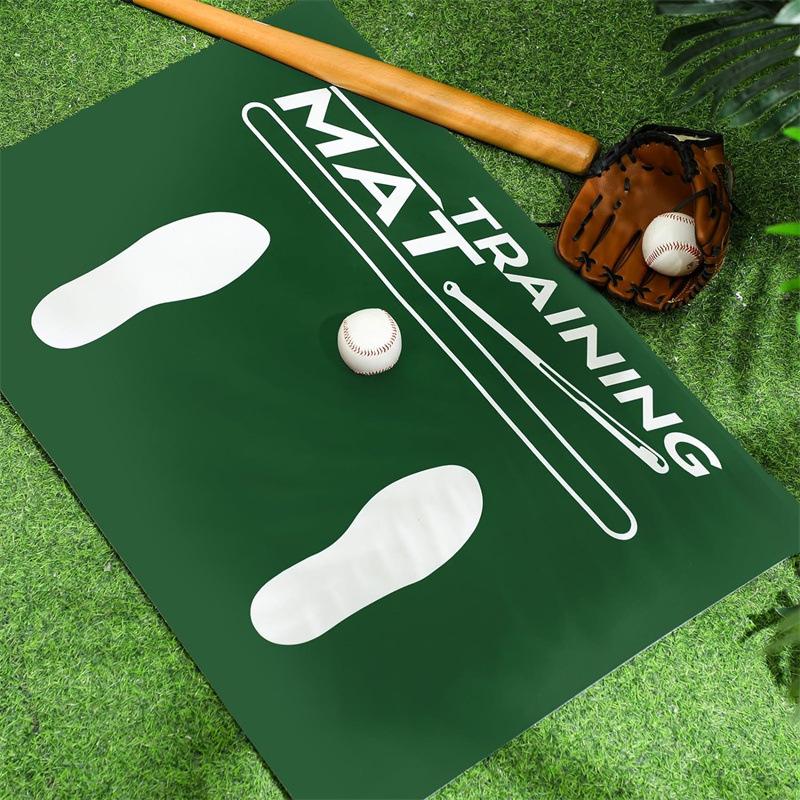 Baseball Hitting Training Batting Mat  Non-slip Athletic Sports Room Carpet Rug Door Mat Door Mat Home Decoration