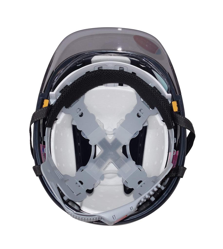 Шлем TOYO со щитком Venti Plus матовый темно-серый продукт Toyo Safety x GranGear Collaboration Product (Безопасность Toyo) (Матовая живопись) №391F-SC