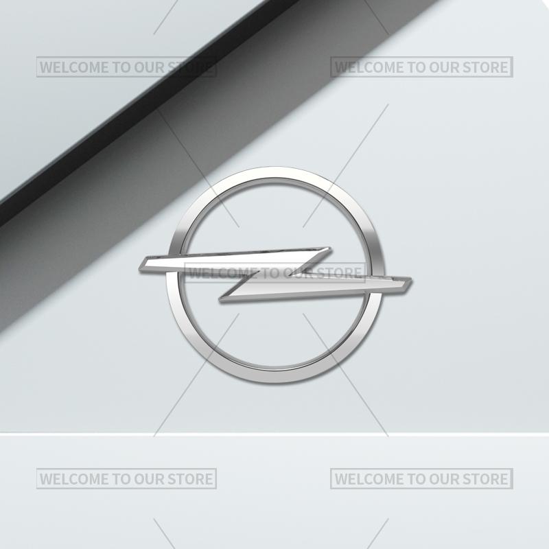 3D Car Styling For OPEL Zafira Astra Mokka Movano Vectra Insignia Emblem Badge Metal Stickers Rear Trunk Decals Auto Accessories