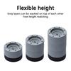 4pcs Anti Vibration Feet Pads Rubber Mat Slipstop Silent Dampers Stand Universal Washing Machine Refrigerator Furniture Foot Pad