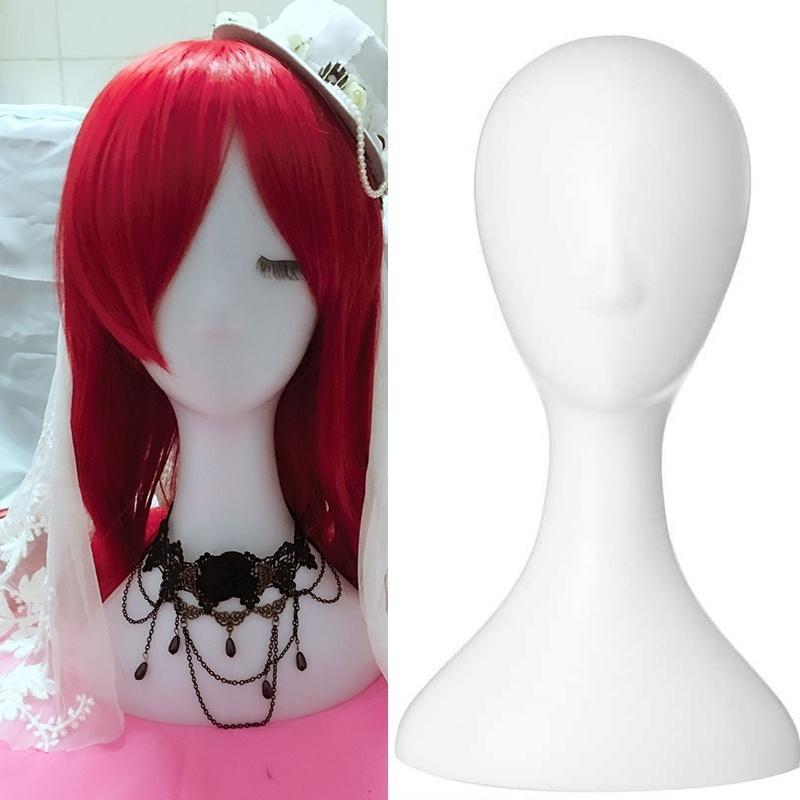 Многоцветная пластиковая голова-манекен для париков и шляп, креативная, подставка для демонстрации, курьерская транспортировка, подставка для фиксации парика, реквизит для съемки