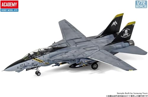 Academy 1/72 масштаб ВМС США F-14B Tomcat VF-103 Jolly Rogers пластиковый модельный набор (12578)