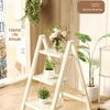 Lightweight Aluminum Household Folding Ladder: 3, 4, or 5-Step A-Frame
