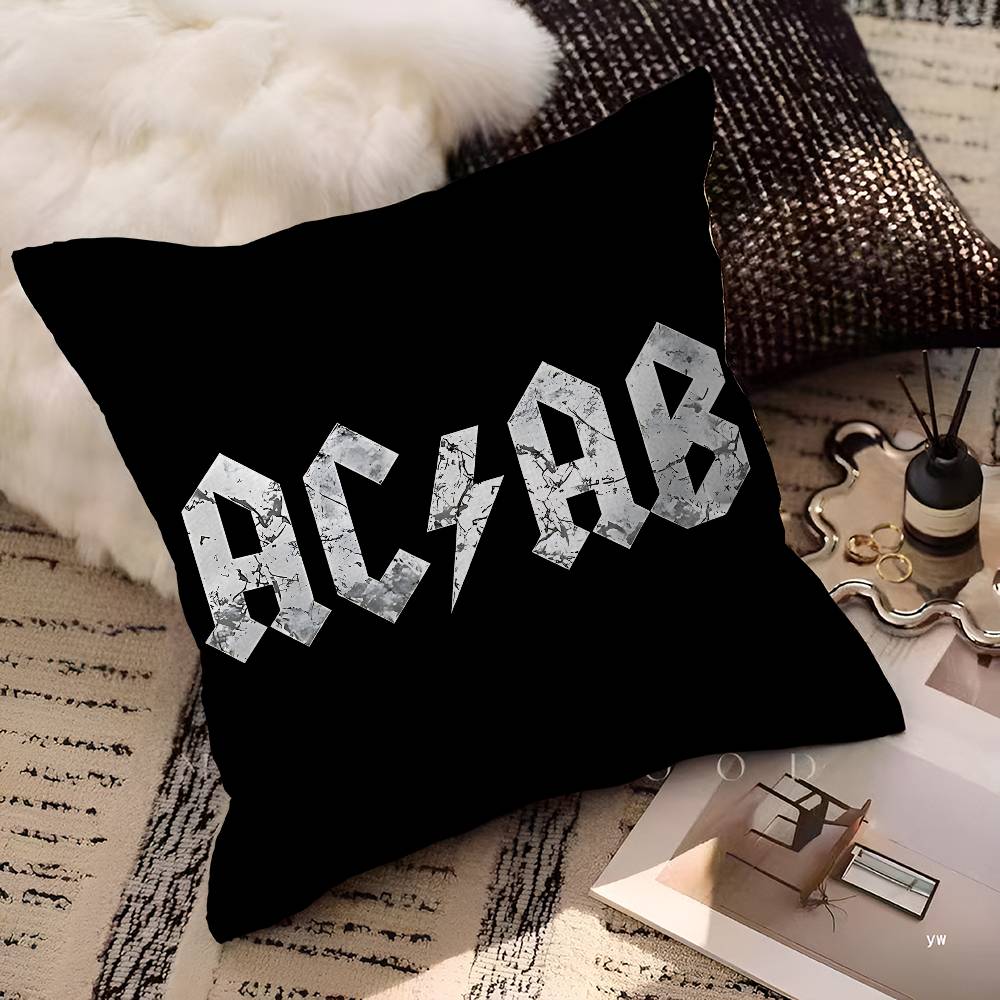 AAcabS UUltras Logo Cushion Cover Car Throw Pillow Case For Sofa Car Christmas Gift 40x40cm 45x45cm