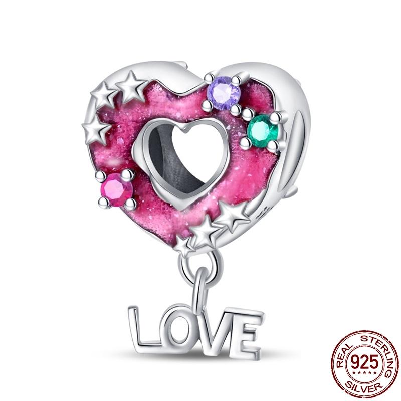 100% Настоящая Медь Подвеска Картошка Фри Пончики Подходит для Оригинального Браслета Пандора для Женщин Подарок на День Рождения Изысканные Ювелирные Изделия