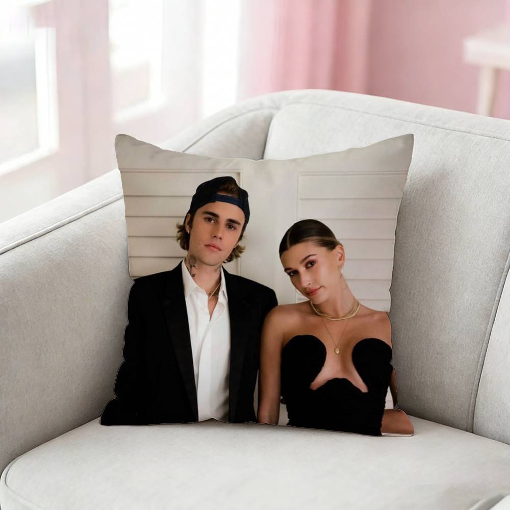 Jailey Hailey JB Pillow Case Pattern Printed Pillowcase For Living Room Sofa Cushion Cover