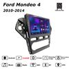 Автомобильная магнитола Android Car-Play для Ford Mondeo 4 2010-2014 Мультимедийный плеер Головное устройство Стерео Навигация GPS BT WIFI, 2+64 ГБ