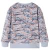Sweatshirt pour enfants gris mélange 92/104/116/128/140