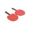2PCS Table Tennis Paddles and ABS Balls Portable Basswood Handshake Table Tennis Rackets Accessories Set for