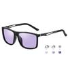 Feisedy Polarized Color UV400 UV Ultra Night Drive Out B1115 Men's Sunglasses, Dimming, Changing, Protection, Protection, Women's Sunglasses, Light,