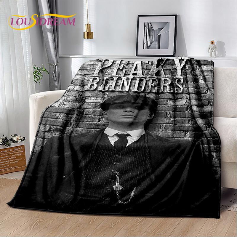 2025 Новый мягкий плед Томми Шелби P-Peaky B-Blinders, Мягкий плед для дома, спальни, кровати, дивана, пикника, дорожный чехол, Подарок