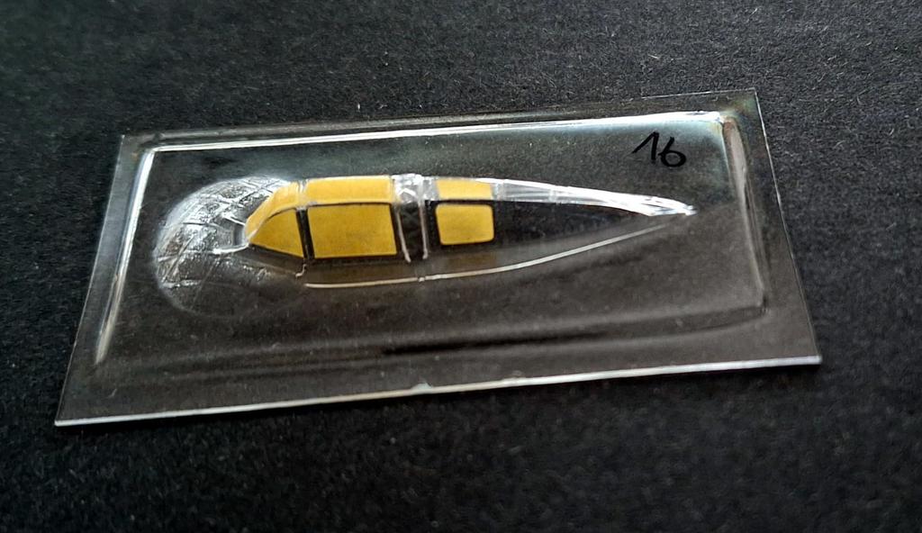 Dead Design Models Nakajima Type 97 Fighter Type A Vacuum Mask Seal Plastic Model Parts DDMCM72016 1/72 Canopy/Painted (For Hasegawa)