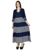 Phagun Designer Indian Blue Printed Casual Kurta Women Kurti Top Tunic Dress