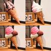Soft Short Plush Ice Cream Cone Cushion Creative Cartoon Props Novelty Toy