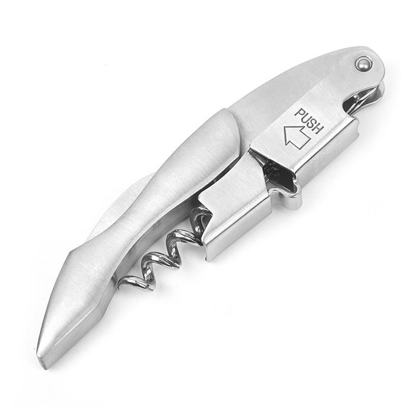 Профессиональный штопор для красного вина с деревянной ручкой, портативный винтовой штопор, многофункциональный штопор для винных бутылок, кухонные принадлежности, штопоры для пива