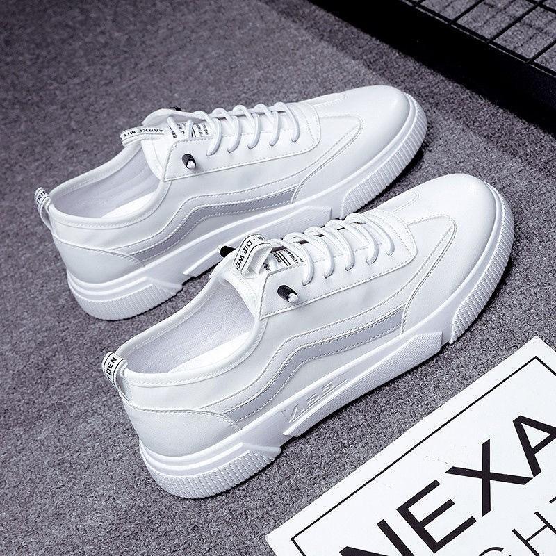 Модная Мужская Маленькая Белая Обувь Мужские Повседневные Кроссовки Теннисные Туфли Спортивная Школьная Обувь Мальчики Модные Кроссовки Лоферы Zapatos para hombres