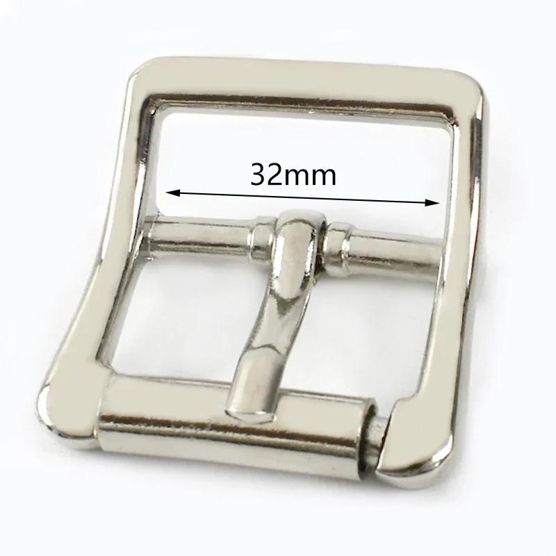 2/5Pcs 20/25/32mm Metal Belt Buckles Single Pin Buckle for Backpack Strap Dog Collar Adjuster Clasp Hook Leather Bag Accessories